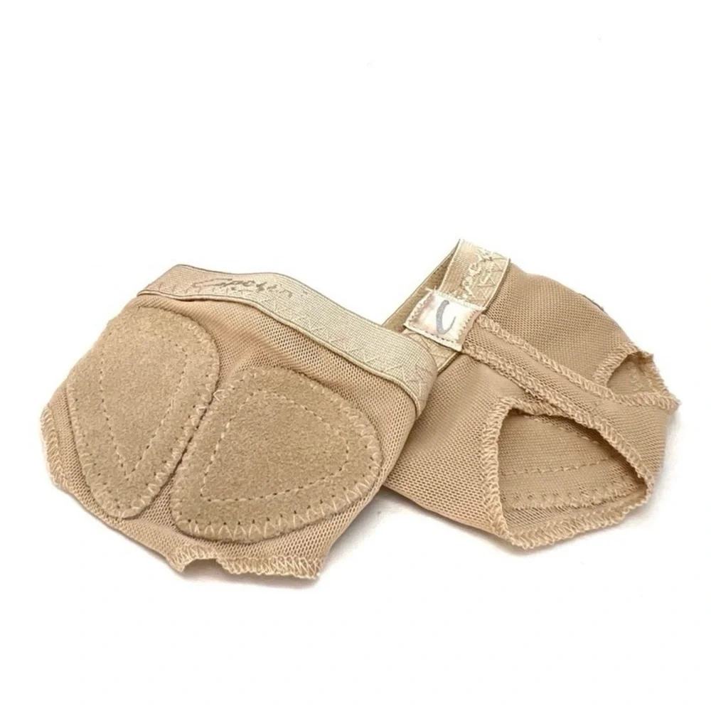 Capezio FootUndeez Men’s L (10-11) = Women’s XL Nude Dance footundeez New NWT